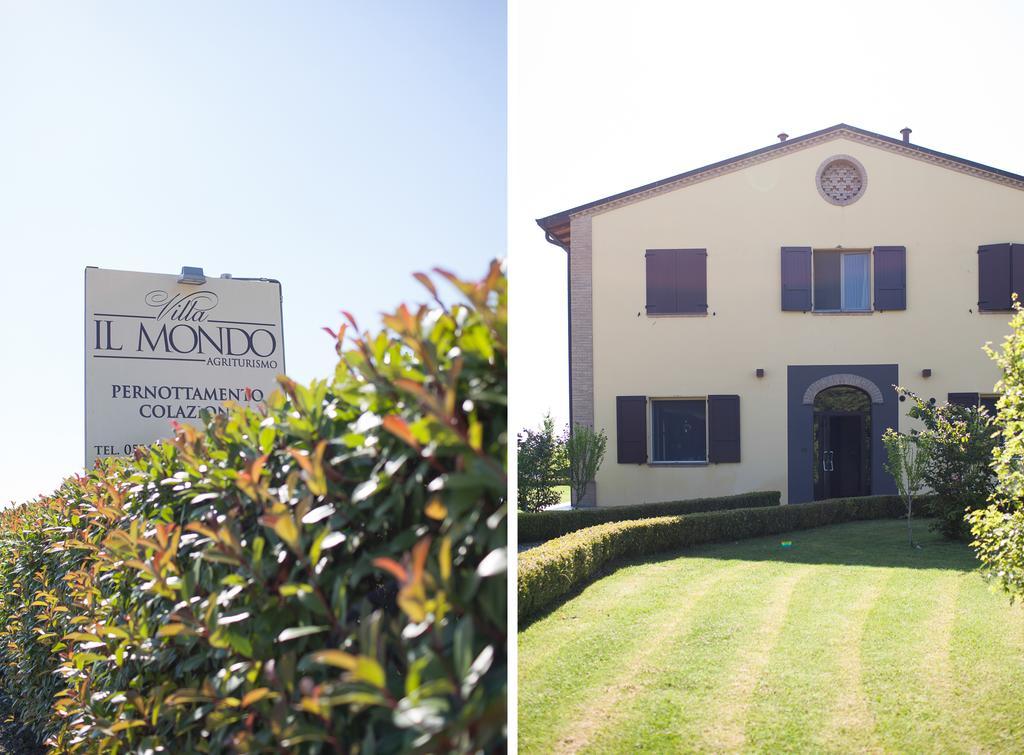 Agriturismo Il Mondo Pensionat Parma Eksteriør billede